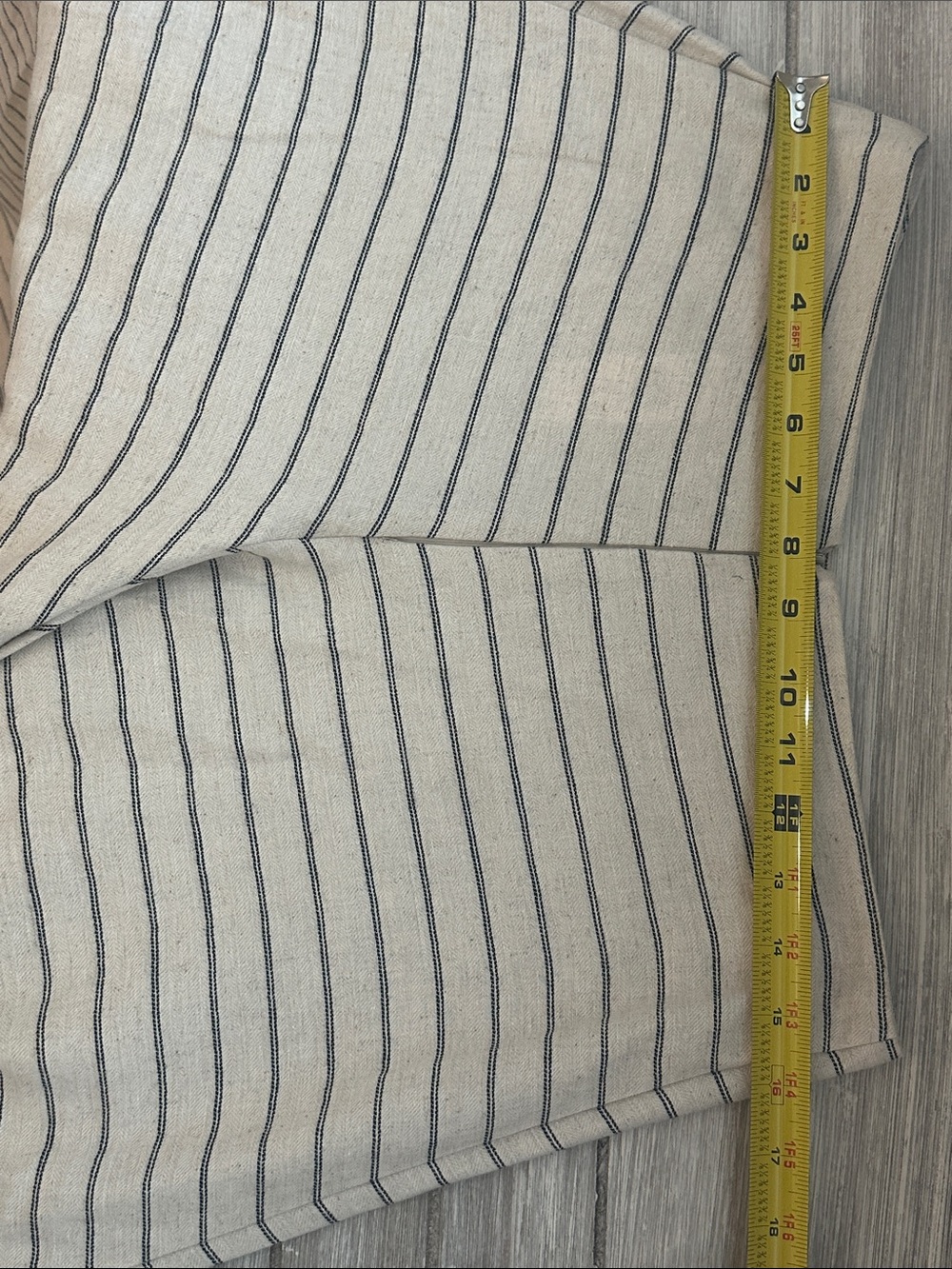 Corey Lynn Calter NWT Linen Blend Stripe Wide Leg Palazzo Pants Coastal Boho Med - Picture 12 of 14